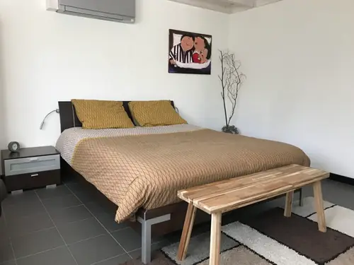 Zit-/slaapkamer en keuken