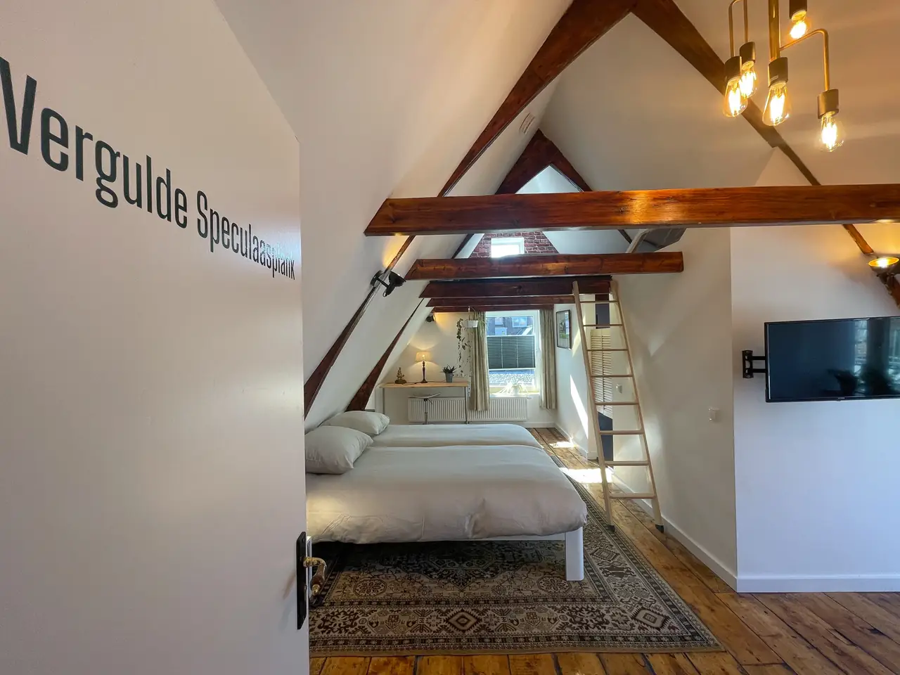 Vergulde speculaasplank