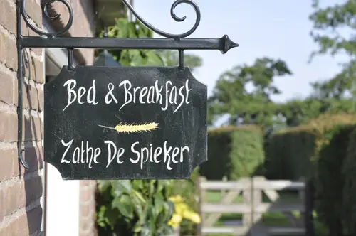 B&B Zathe De Spieker - Bed and Breakfast Itens