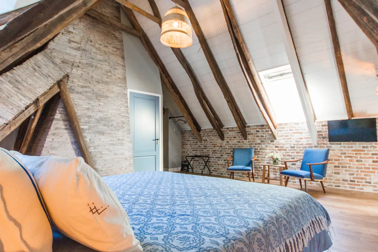 Zit/slaapkamer boven