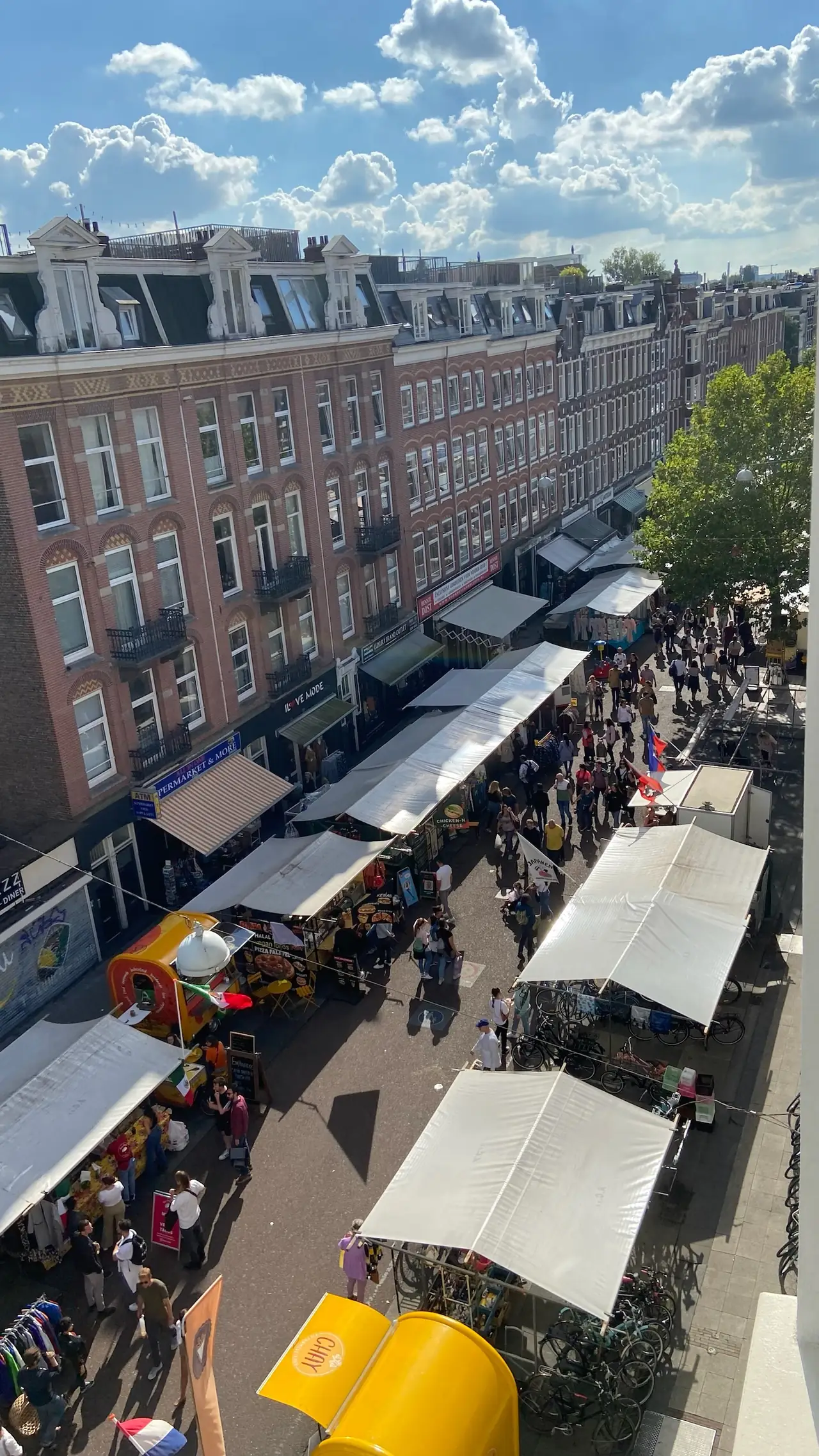 Market View - Bed and Breakfast Amsterdam