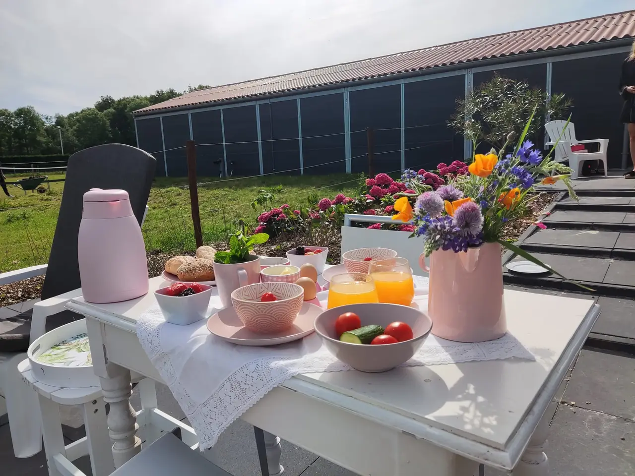 Op de Boerderie - B&B Noordgouwe