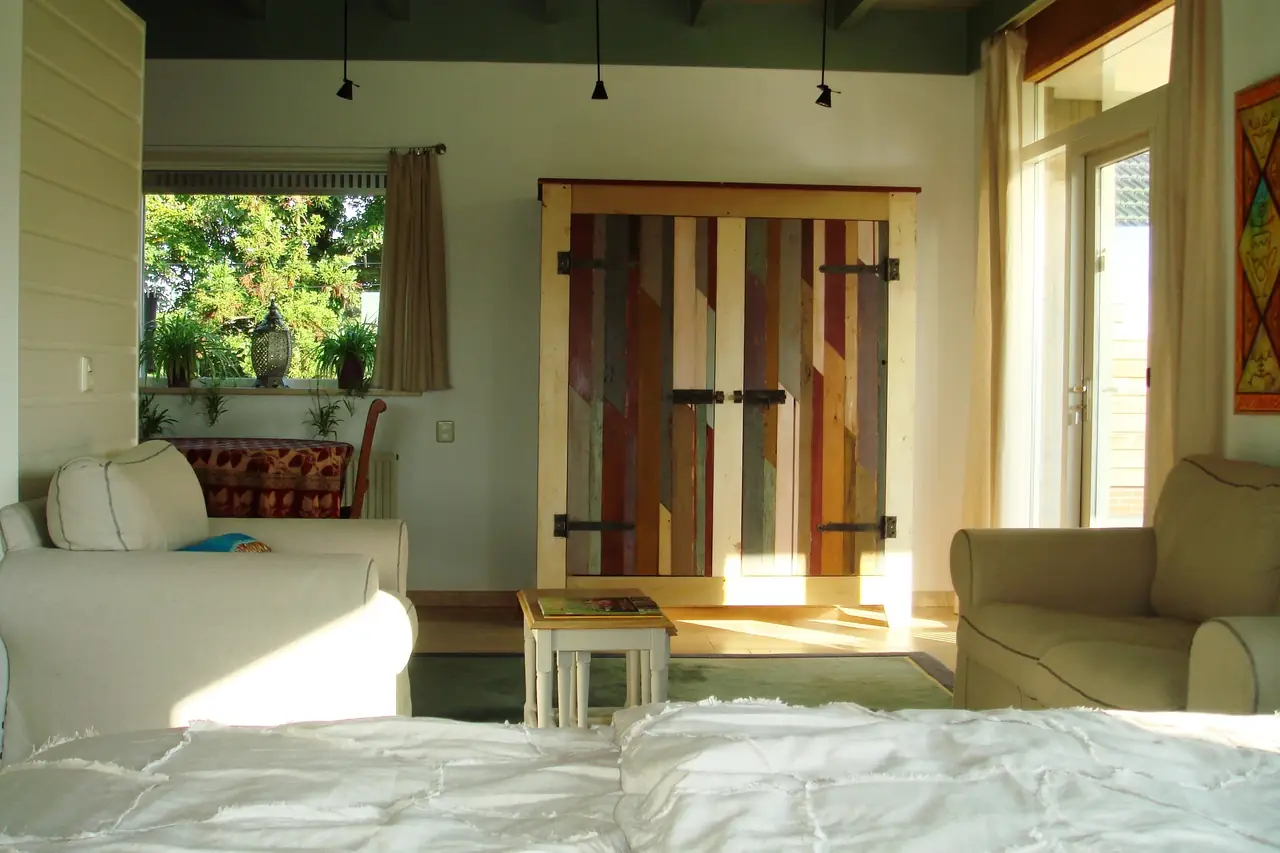 Slaapkamer van de professor