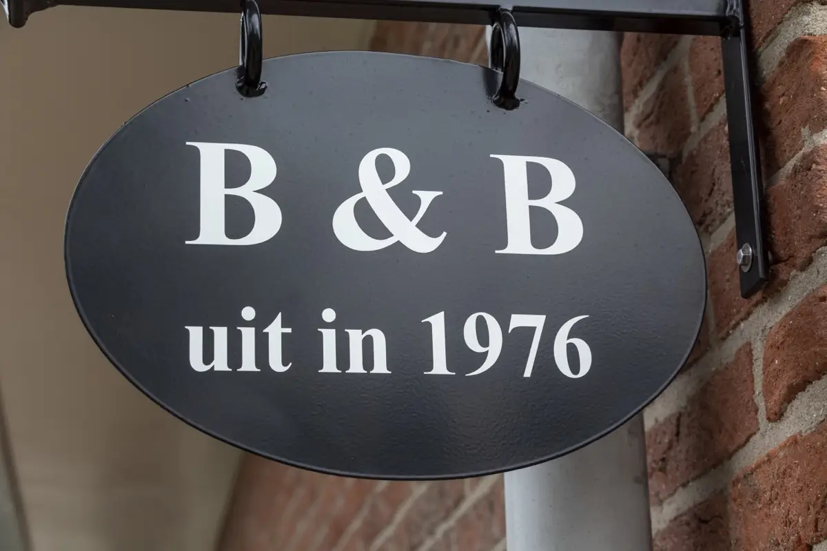 B&B uit in 1976 - B&B Ermelo