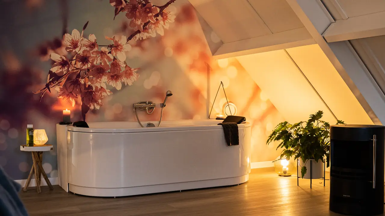 Loft incl eigen jacuzzi 